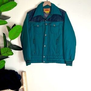 Rare Japanese Brand X Levi’s‎ Strauss & Co. Varsity Bomber Jacket Size Medium